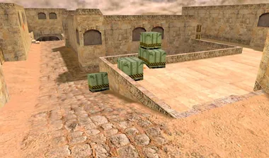 Карта de_dust2 — Counter-Strike 1.6