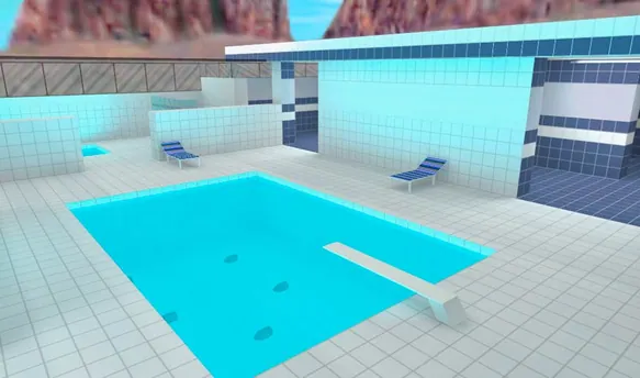 Карта fy_pool_day — Counter-Strike 1.6